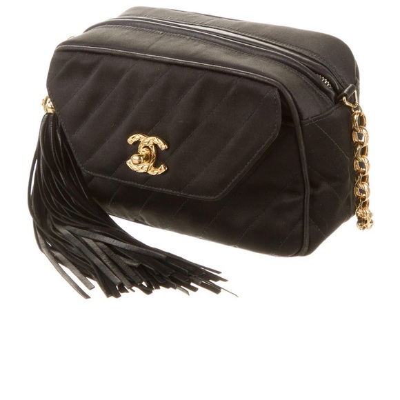 Chanel vintage satin camera bag - Picture 3 of 7